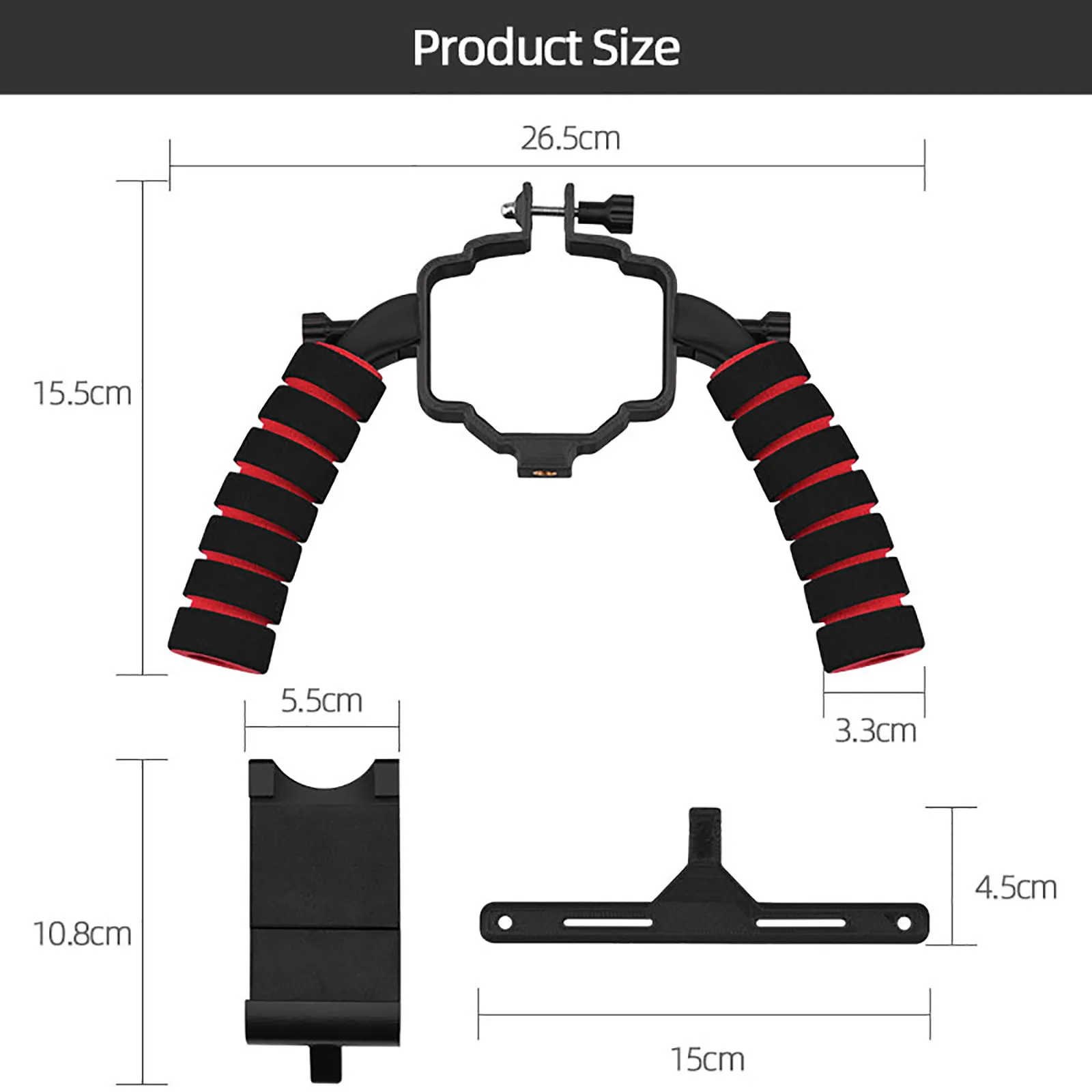 Handheld Gimbal Bracket For Mavic Air 2 Remote Control Handheld Shooting Stand Drone Accessories Kit
Handheld Gimbal Bracket For Mavic Air 2 Remote Control Handheld Shooting Stand Drone Accessories Kit