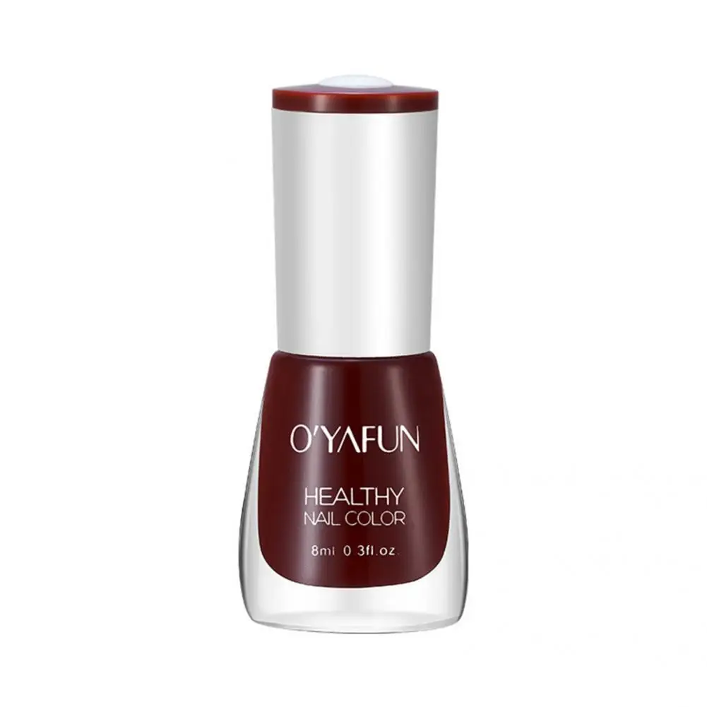 8ml Nail Polish Useful Synthetic Water-Based Quick Dry Nail Polish for Lady Manicure Polish Nail Polish Gel
8ml Nail Polish Useful Synthetic Water-Based Quick Dry Nail Polish for Lady Manicure Polish Nail Polish Gel