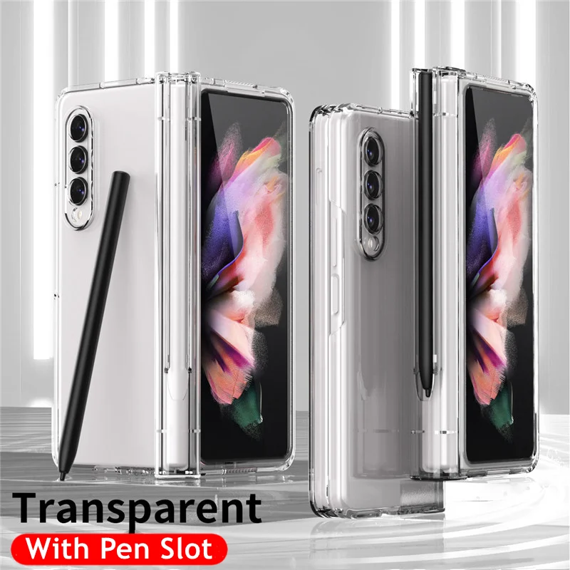 Прозрачный чехол с отделением для ручек S для Samsung Galaxy Z, Складывающийся чехол для телефона 3 ранней длины, 360-градусный шарнир, чехол с полной ...
Прозрачный чехол с отделением для ручек S для Samsung Galaxy Z, Складывающийся чехол для телефона 3 ранней длины, 360-градусный шарнир, чехол с полной ...