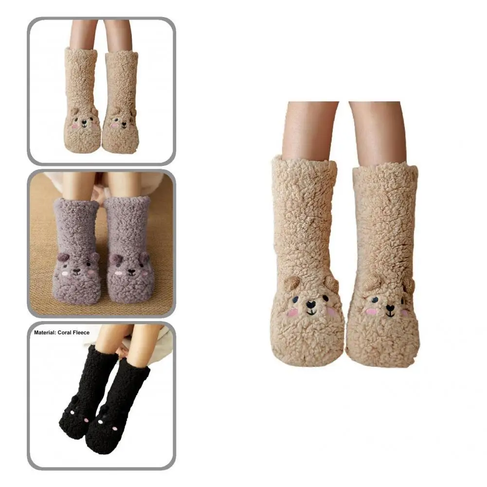 Excellent Plush Sock Skin-friendly Attractive Women Sweat-absorbing Floor Sock Slippers Thermal Sock Sock Slipper 1 Pair
Excellent Plush Sock Skin-friendly Attractive Women Sweat-absorbing Floor Sock Slippers Thermal Sock Sock Slipper 1 Pair