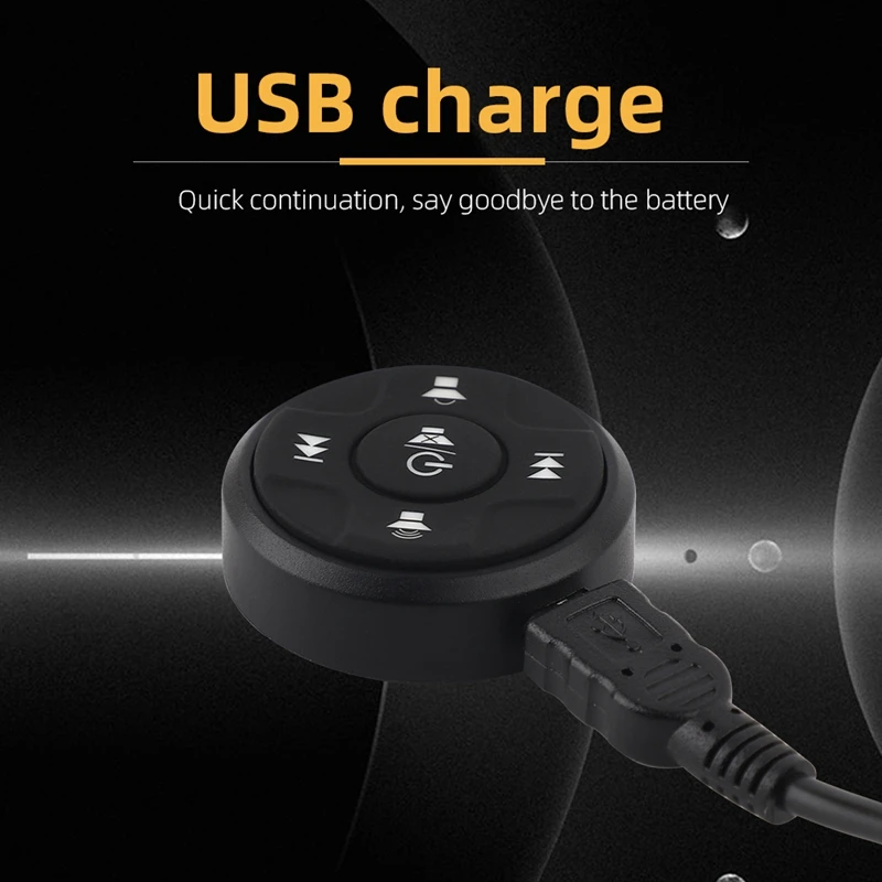 12V Universal Wireless Car Steering Wheel 10 Button Bluetooth Remote Controller Round for Stereo DVD GPS Player
12V Universal Wireless Car Steering Wheel 10 Button Bluetooth Remote Controller Round for Stereo DVD GPS Player