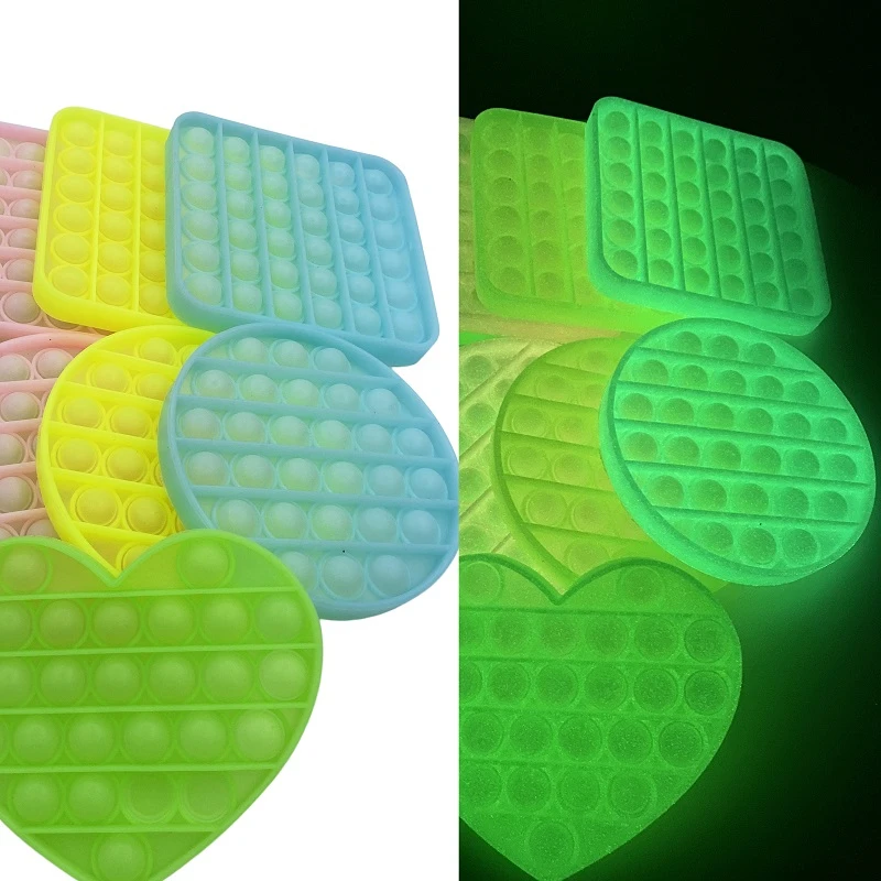 50pcs/lot Glow Fluorescence Push Bubble Fidget Toys Adult Stress Relief Toy Antistress Soft Squishy Gift Anti Stres
50pcs/lot Glow Fluorescence Push Bubble Fidget Toys Adult Stress Relief Toy Antistress Soft Squishy Gift Anti Stres