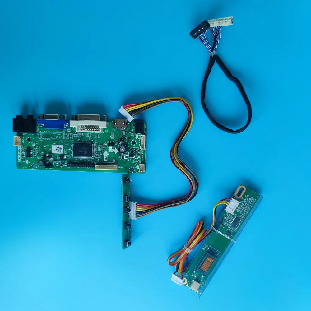 Kit LQ154M1LW02/LQ154M1LW02A Driver Display Panel Controller board VGA 1920X1200 1 lamps LVDS DVI HDMI-compatible 15.4"
Kit LQ154M1LW02/LQ154M1LW02A Driver Display Panel Controller board VGA 1920X1200 1 lamps LVDS DVI HDMI-compatible 15.4"