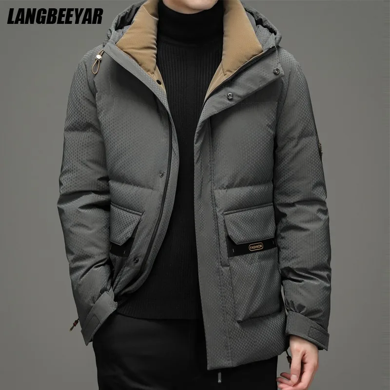 High End Premium Winter New Brand Casual Fashion Heavy Mens White Duck Down Jacket Windbreaker Puffer Coats Men's Clothing
High End Premium Winter New Brand Casual Fashion Heavy Mens White Duck Down Jacket Windbreaker Puffer Coats Men's Clothing