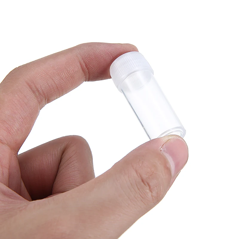 5ml Sample Containers Plastic Bottle Test Tube Powder Craft Bottles for Office School Chemistry Supplies
5ml Sample Containers Plastic Bottle Test Tube Powder Craft Bottles for Office School Chemistry Supplies
