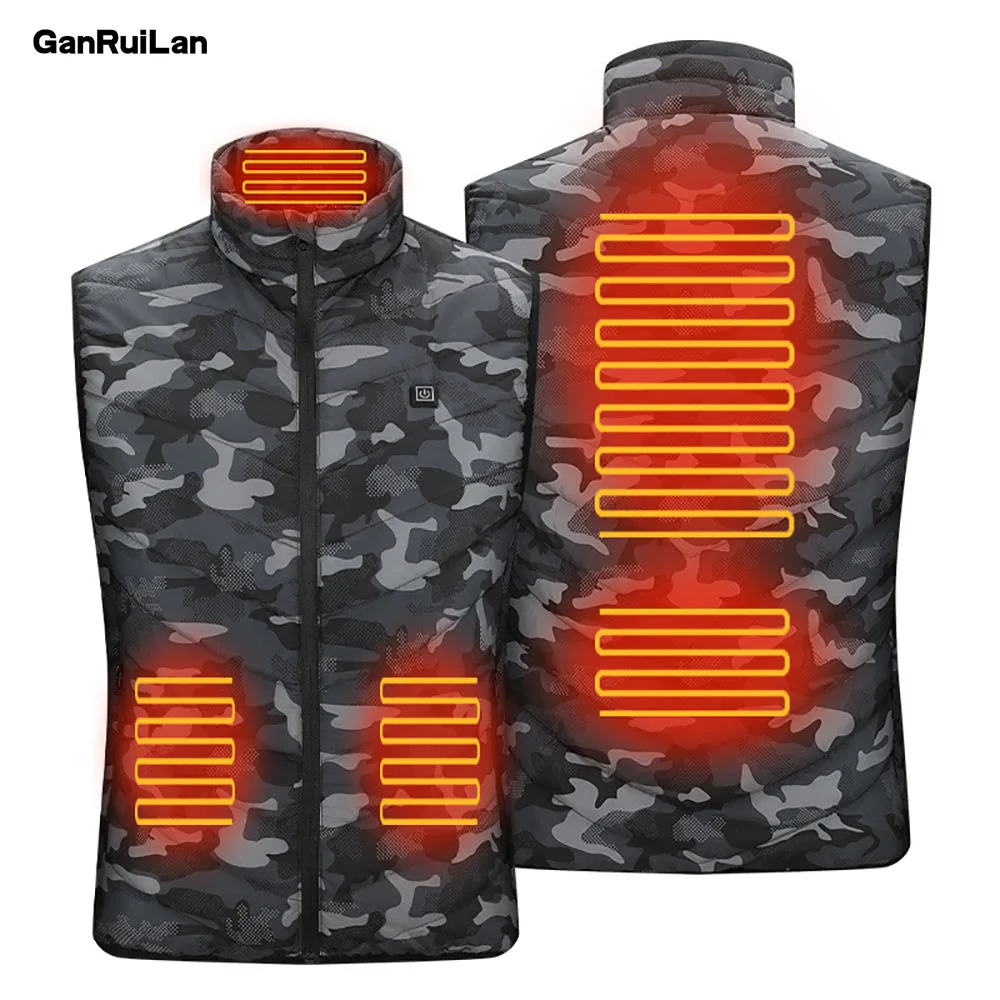 2020 New Style 9/5 Areas Heated jacket Heating Warm Vest Usb Smart Washable Size Adjustable Usb Charging Heated Warmer Clothes
2020 New Style 9/5 Areas Heated jacket Heating Warm Vest Usb Smart Washable Size Adjustable Usb Charging Heated Warmer Clothes
