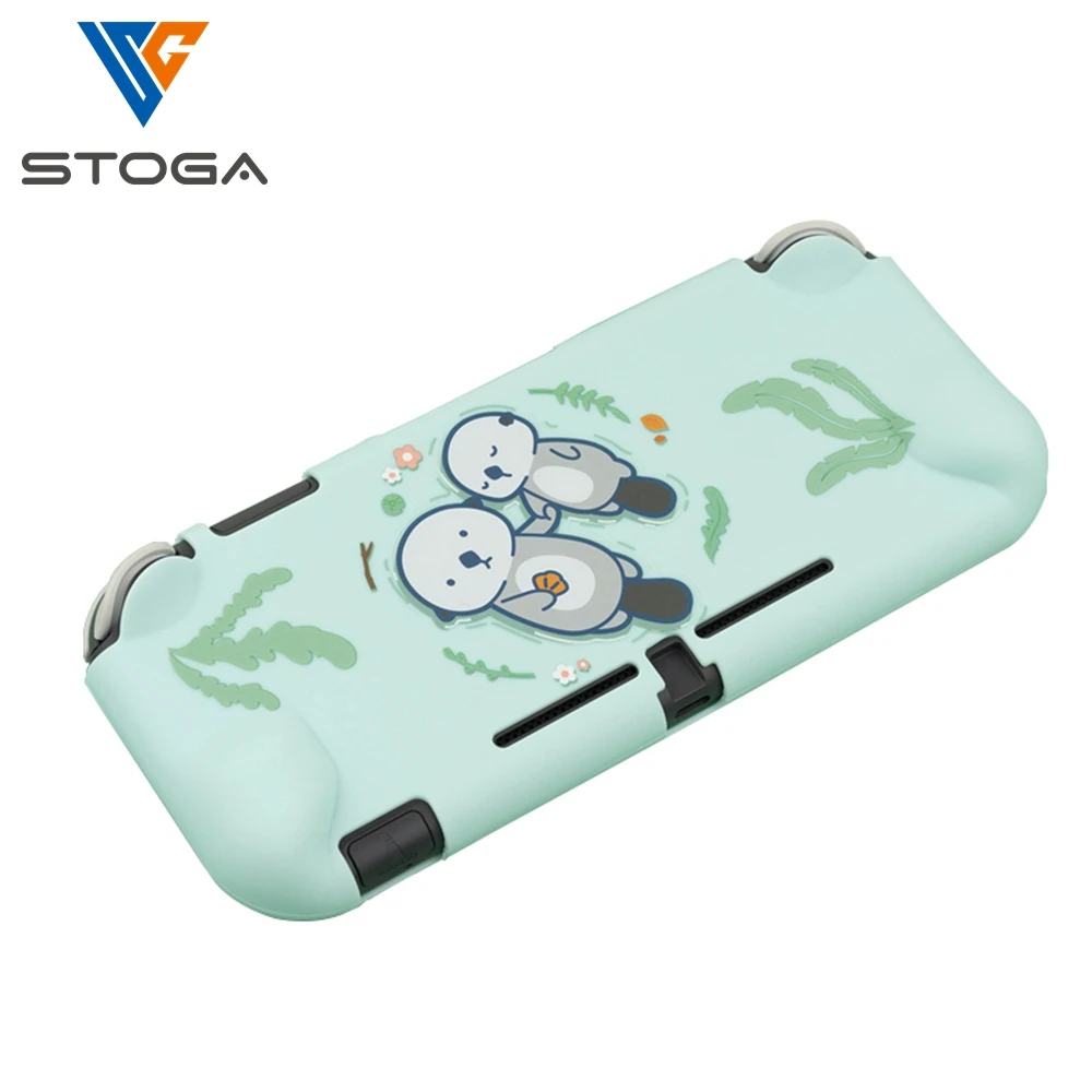 

Stoga Cute Gamepad Shiba Grip Shell Sea Otter Protective Case Game Controller For Nintendo Switch/Switch Lite-Full Cover