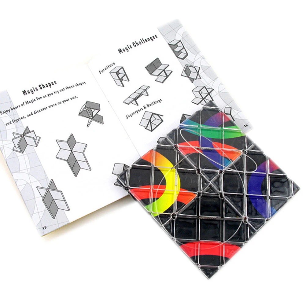 Twisty Cubo Magician Professional Cube Classic Toy Cube Puzzle Lingga 8 Panel Folding Puzzle Cube Children's Toy 
Twisty Cubo Magician Professional Cube Classic Toy Cube Puzzle Lingga 8 Panel Folding Puzzle Cube Children's Toy