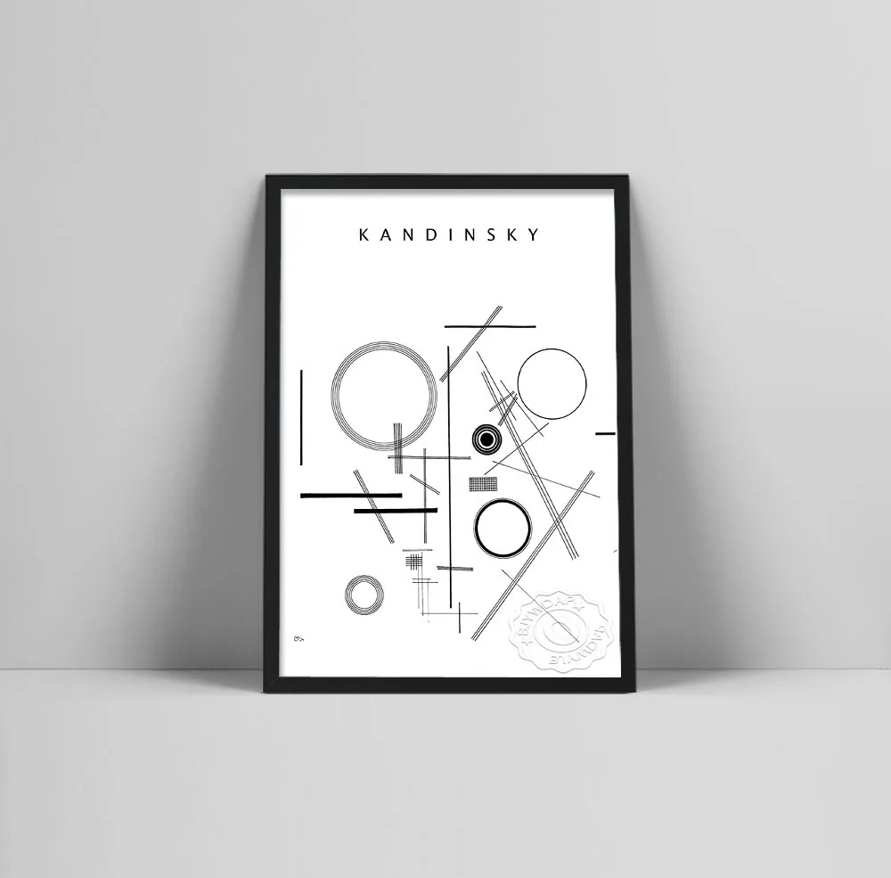 Kandinsky Poster, Black and white Poster, Kandinsky Black and White art sketch, Museum Art Print, Abstract art, Exhibition Wall
Kandinsky Poster, Black and white Poster, Kandinsky Black and White art sketch, Museum Art Print, Abstract art, Exhibition Wall