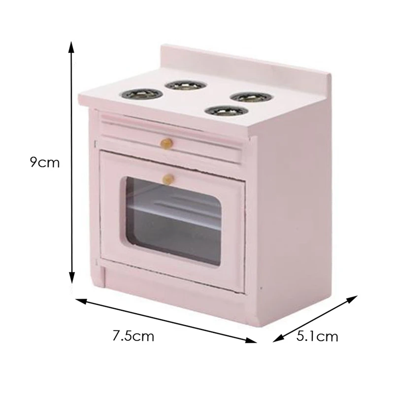 1/12 Dollhouse Miniature Accessories Mini Wooden Stove Model Simulation Kitchen Furniture for Doll House Decoration
1/12 Dollhouse Miniature Accessories Mini Wooden Stove Model Simulation Kitchen Furniture for Doll House Decoration