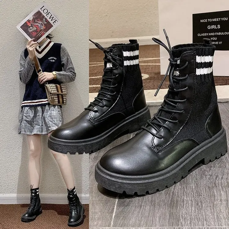 Women's boots, new all-match thick-soled boots, British style short boots, women's trend, personality, durable and comfortable
Women's boots, new all-match thick-soled boots, British style short boots, women's trend, personality, durable and comfortable