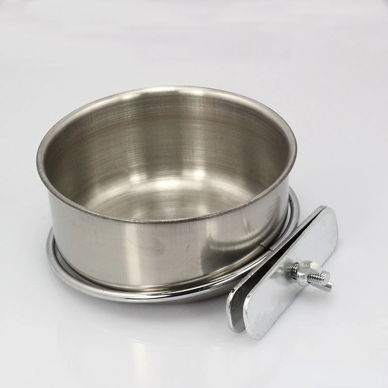 New Parrot Food Box Water Bowl Food Bowl Hanging Ornaments Fixed Stainless Steel Bowl and Slot Bird Accessories Easy To Install
New Parrot Food Box Water Bowl Food Bowl Hanging Ornaments Fixed Stainless Steel Bowl and Slot Bird Accessories Easy To Install
