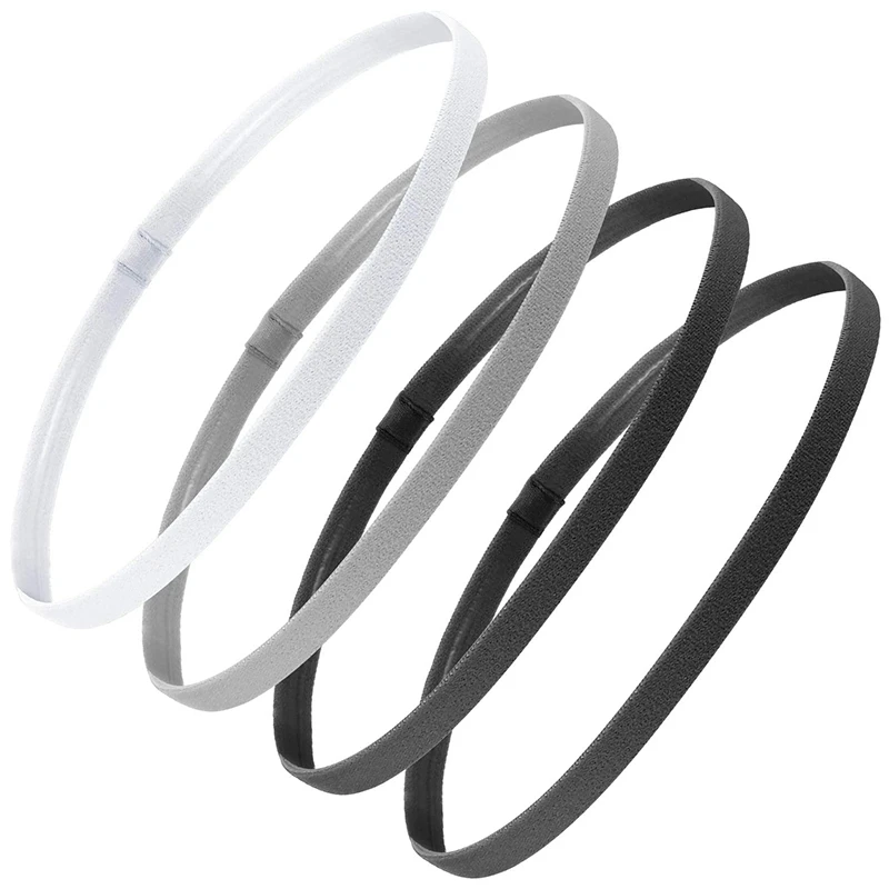 4 Pieces Thick Non-Slip Elastic Sport Headbands Hair Headbands,Exercise Hair and Sweatbands for Women and Men
4 Pieces Thick Non-Slip Elastic Sport Headbands Hair Headbands,Exercise Hair and Sweatbands for Women and Men