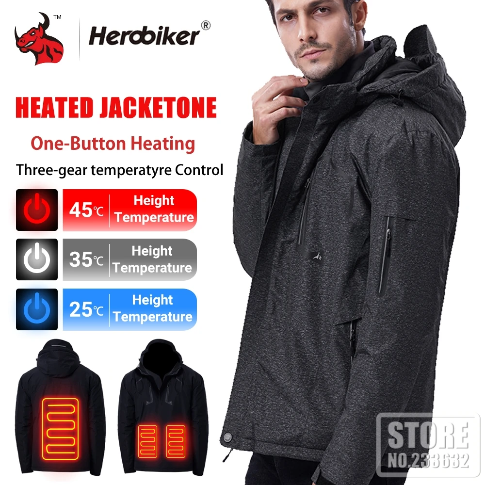 Motorcycle Jacket Winter Electric Heated Jackets NEW Outdoor Jacket USB Heating Jacket Moto Biker Thermal Warm Motorbike Coat
Motorcycle Jacket Winter Electric Heated Jackets NEW Outdoor Jacket USB Heating Jacket Moto Biker Thermal Warm Motorbike Coat