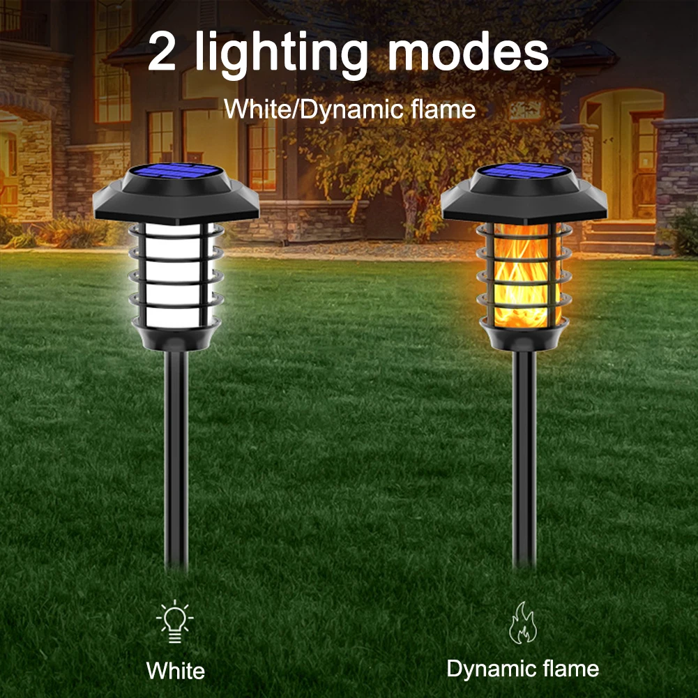 KEY-WIN Lawn Lamps Solar Torch Light Outdoor 48/66 LED Waterproof Lamp White Light and Flame Light for Courtyard Garden
KEY-WIN Lawn Lamps Solar Torch Light Outdoor 48/66 LED Waterproof Lamp White Light and Flame Light for Courtyard Garden