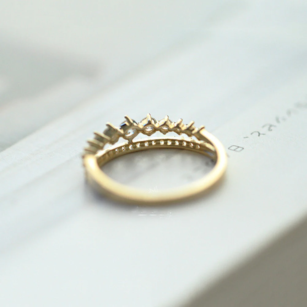 Rings For Women Micro-inserts Cubic Zirconia Thin Finger Ring Fashion Party Jewelry Gift Crystal Personality Design Ring
Rings For Women Micro-inserts Cubic Zirconia Thin Finger Ring Fashion Party Jewelry Gift Crystal Personality Design Ring