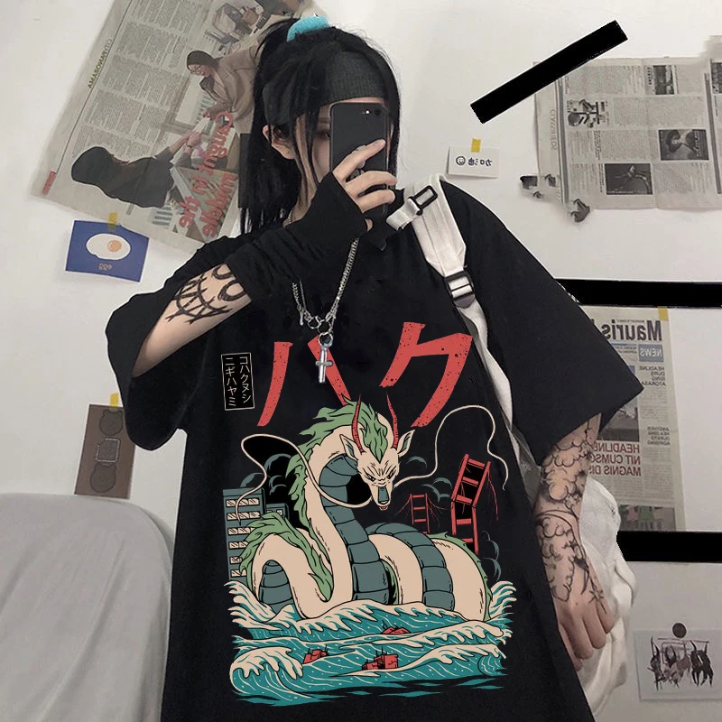 Hayao Harajuku T Shirt Women Studio Ghibli Totoro Miyazaki Ullzang Graphic T-shirt Funny Cartoon Tshirt 90s Anime Top Tee Female
Hayao Harajuku T Shirt Women Studio Ghibli Totoro Miyazaki Ullzang Graphic T-shirt Funny Cartoon Tshirt 90s Anime Top Tee Female