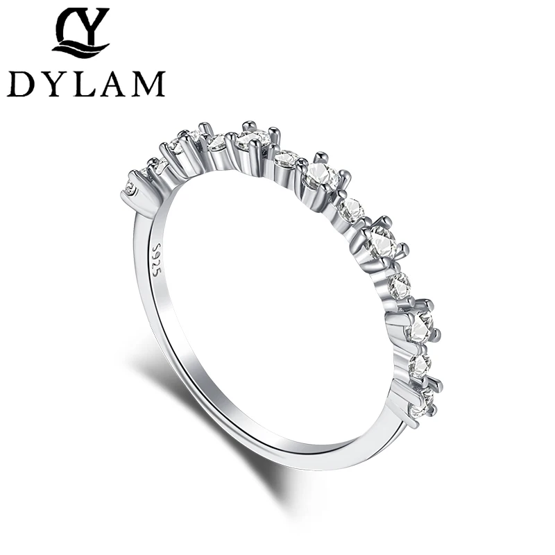 925 Sterling Silver Zircon Ring Classic Style Diamond Jewelry Ring Wedding Party Anniversary Ring For Women
925 Sterling Silver Zircon Ring Classic Style Diamond Jewelry Ring Wedding Party Anniversary Ring For Women