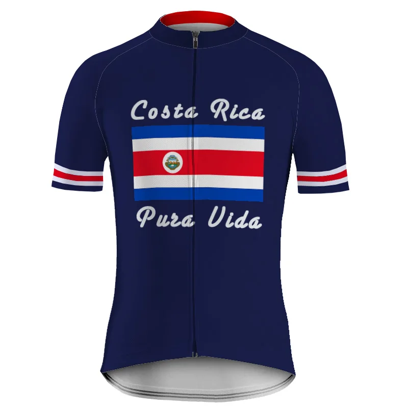 Costa Rica Pro Summer Short Jersey Bike Cycling MTB Jacket Race Sport Tops Wear Road Mountain Polyester Men 2022 New Clothing
Costa Rica Pro Summer Short Jersey Bike Cycling MTB Jacket Race Sport Tops Wear Road Mountain Polyester Men 2022 New Clothing