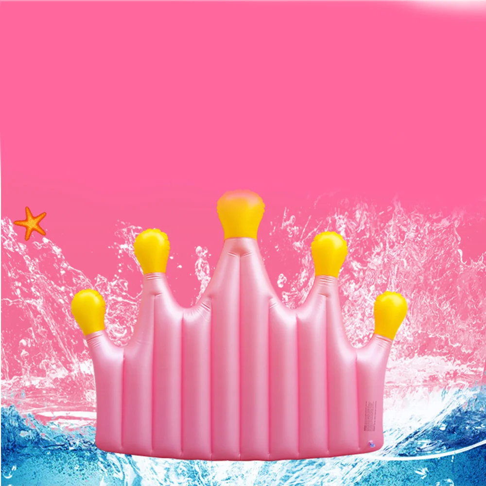 1PC Crown Shape Float Bed Inflatable Floating Bed Swimming Pool Mat Water Floating Cushion 
1PC Crown Shape Float Bed Inflatable Floating Bed Swimming Pool Mat Water Floating Cushion