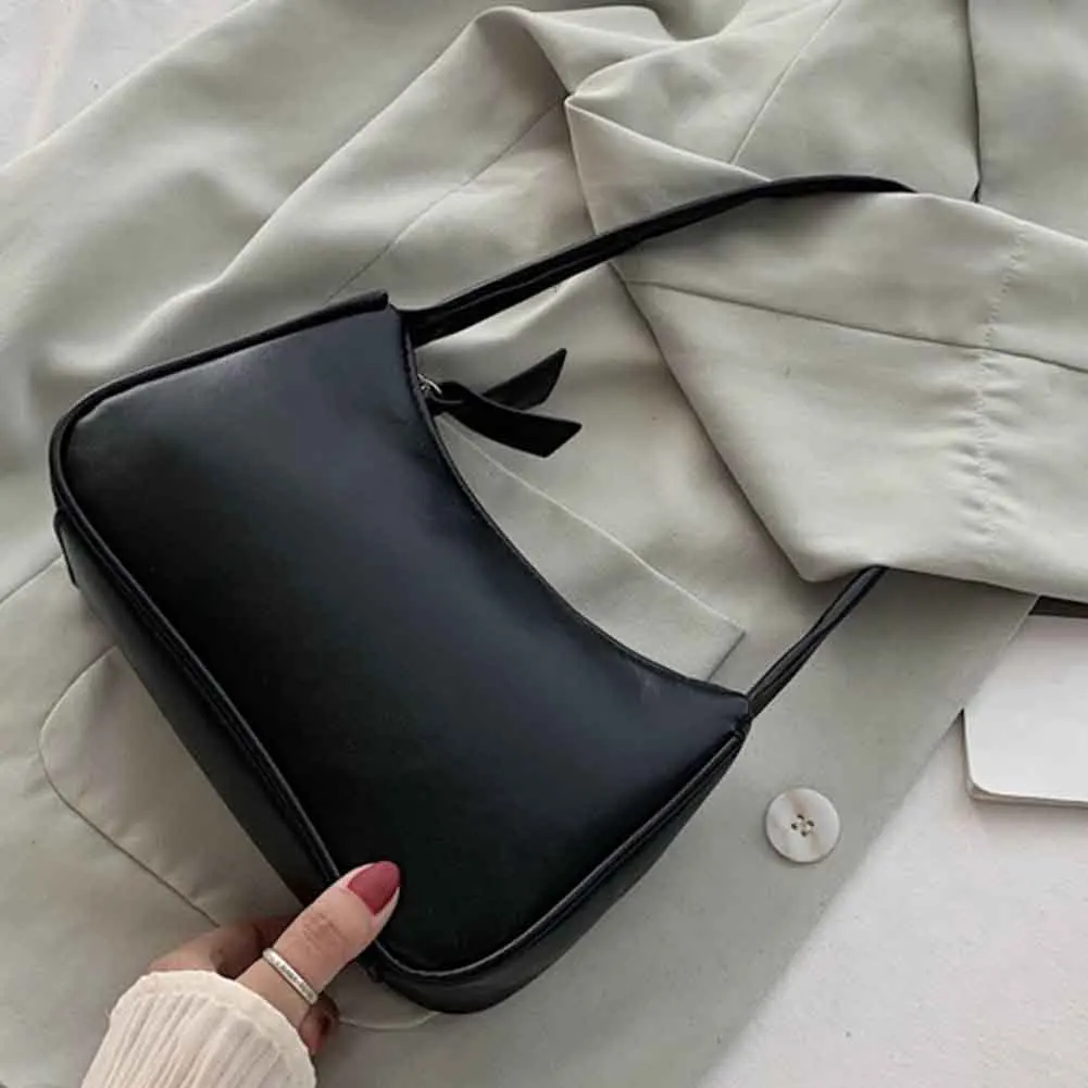 Simple PU Leather Retro Shoulder Bag for Women 2022 Totes Vintage Female Small Baguette Bags Clutch Handbag Ladies Bags Handbag
Simple PU Leather Retro Shoulder Bag for Women 2022 Totes Vintage Female Small Baguette Bags Clutch Handbag Ladies Bags Handbag