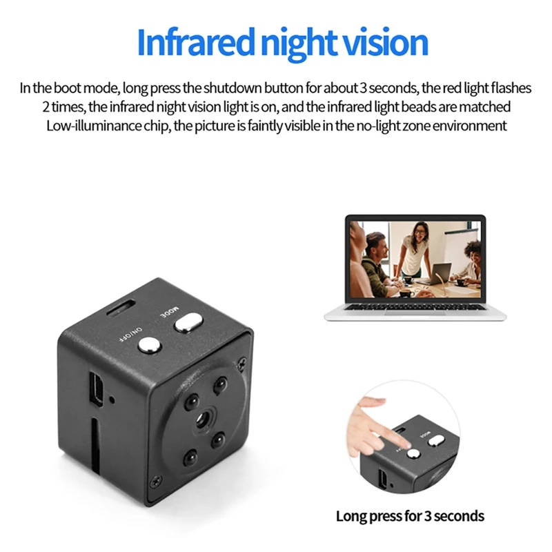 A7 1080P HD Home Camera Sport Camera Outdoor Aerial Photography Infrared Night Vision Camera Kids Camara
A7 1080P HD Home Camera Sport Camera Outdoor Aerial Photography Infrared Night Vision Camera Kids Camara