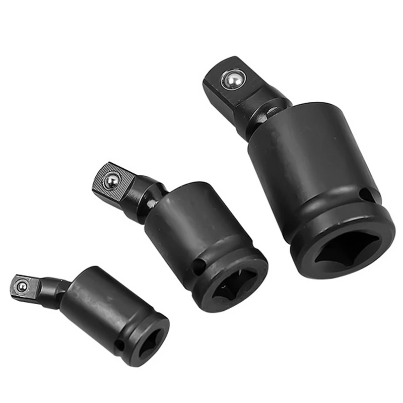 New 3 Pieces Of 360-Degree Ratchet Wrench Socket 1/4,1/2, 3/8 Inch Joint Drive Bending Set Car Repair Electric Wrench Tool
New 3 Pieces Of 360-Degree Ratchet Wrench Socket 1/4,1/2, 3/8 Inch Joint Drive Bending Set Car Repair Electric Wrench Tool