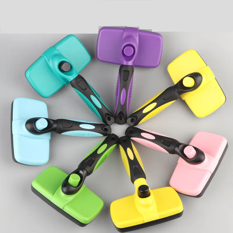 Cats Dogs Pet Hair Cleaning Supplies Dogs Cats Pet Grooming Self Cleaning Slicker Brush Comb Hair Fur Shedding Tool
Cats Dogs Pet Hair Cleaning Supplies Dogs Cats Pet Grooming Self Cleaning Slicker Brush Comb Hair Fur Shedding Tool