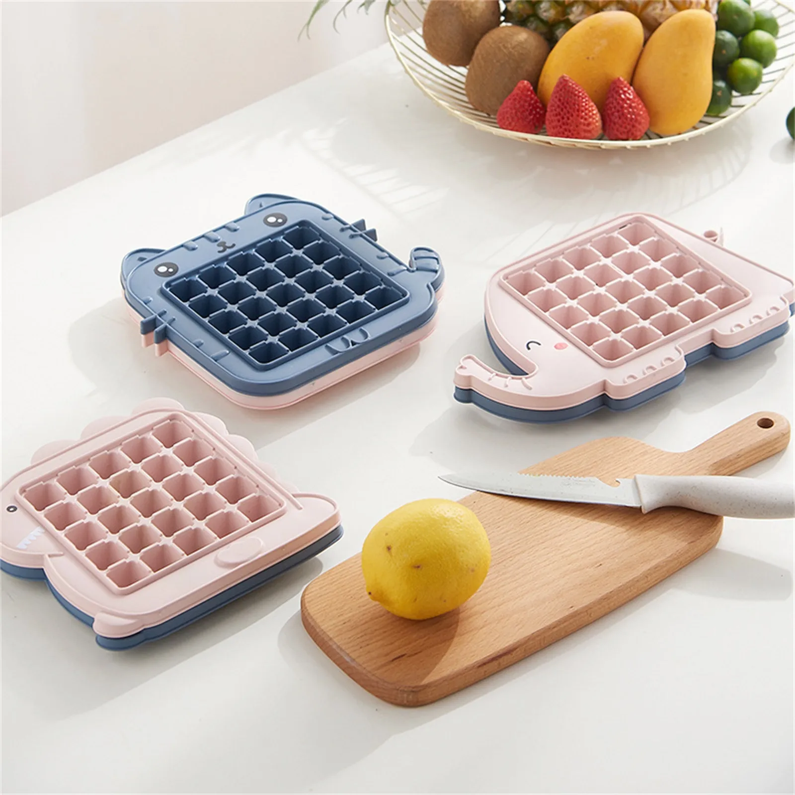 25 Cell Mini Ice-cube Trays Cute Cartoon Animal Shape Ice-cube Mold Easy-release Stackable Ice-mold Multifunction Diy Ice Trays
25 Cell Mini Ice-cube Trays Cute Cartoon Animal Shape Ice-cube Mold Easy-release Stackable Ice-mold Multifunction Diy Ice Trays