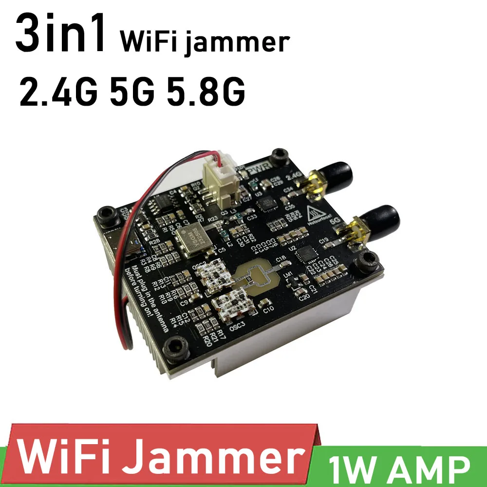 2.4G 5.2G 5.8G WiFi swept Shielded 2.4Ghz Bluetooth 5Ghz 5.8Ghz Frequency prevent WIFI signal RF power amplifier Antenna
2.4G 5.2G 5.8G WiFi swept Shielded 2.4Ghz Bluetooth 5Ghz 5.8Ghz Frequency prevent WIFI signal RF power amplifier Antenna