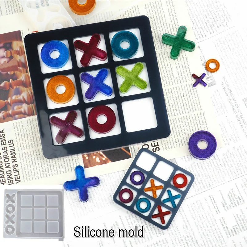 Diy Epoxy Resin Mirror Silicone Mold Tic-Tac-Toe Game Silicone Mirror Mold Handmade
Diy Epoxy Resin Mirror Silicone Mold Tic-Tac-Toe Game Silicone Mirror Mold Handmade