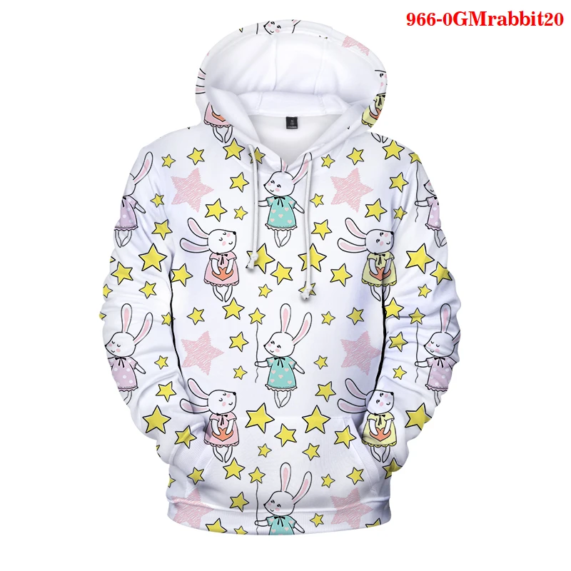 Fashion Animal Rabbit Harajuku 3D Printed Hoodies Men Women Clothes Unisex Hoodies Hoody Sweatshirt Jumper Oversize Pullover
Fashion Animal Rabbit Harajuku 3D Printed Hoodies Men Women Clothes Unisex Hoodies Hoody Sweatshirt Jumper Oversize Pullover
