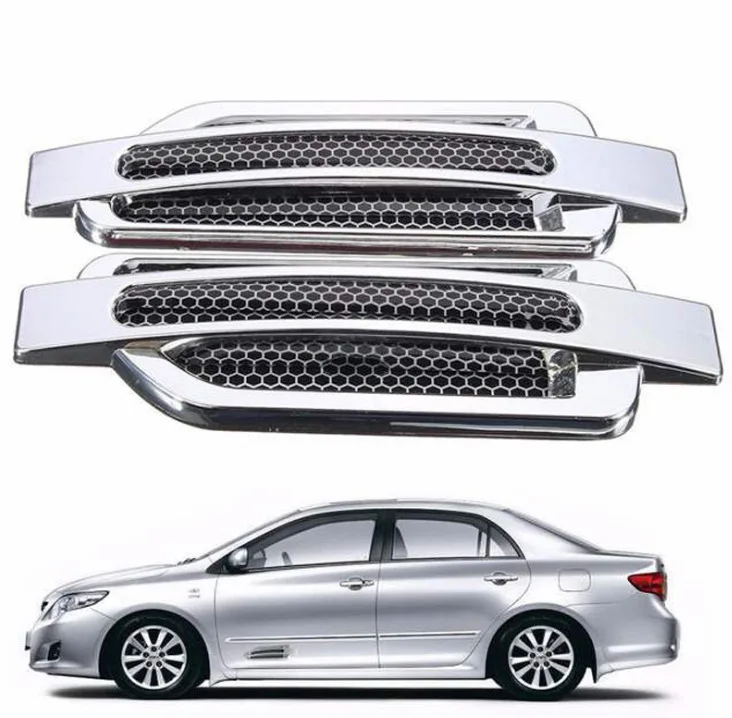 modification Universal Pair Car Side Air Flow Vent Cover Intake Decoration Stickers Side Mesh Cover Hood Bonnet Car Styling
modification Universal Pair Car Side Air Flow Vent Cover Intake Decoration Stickers Side Mesh Cover Hood Bonnet Car Styling