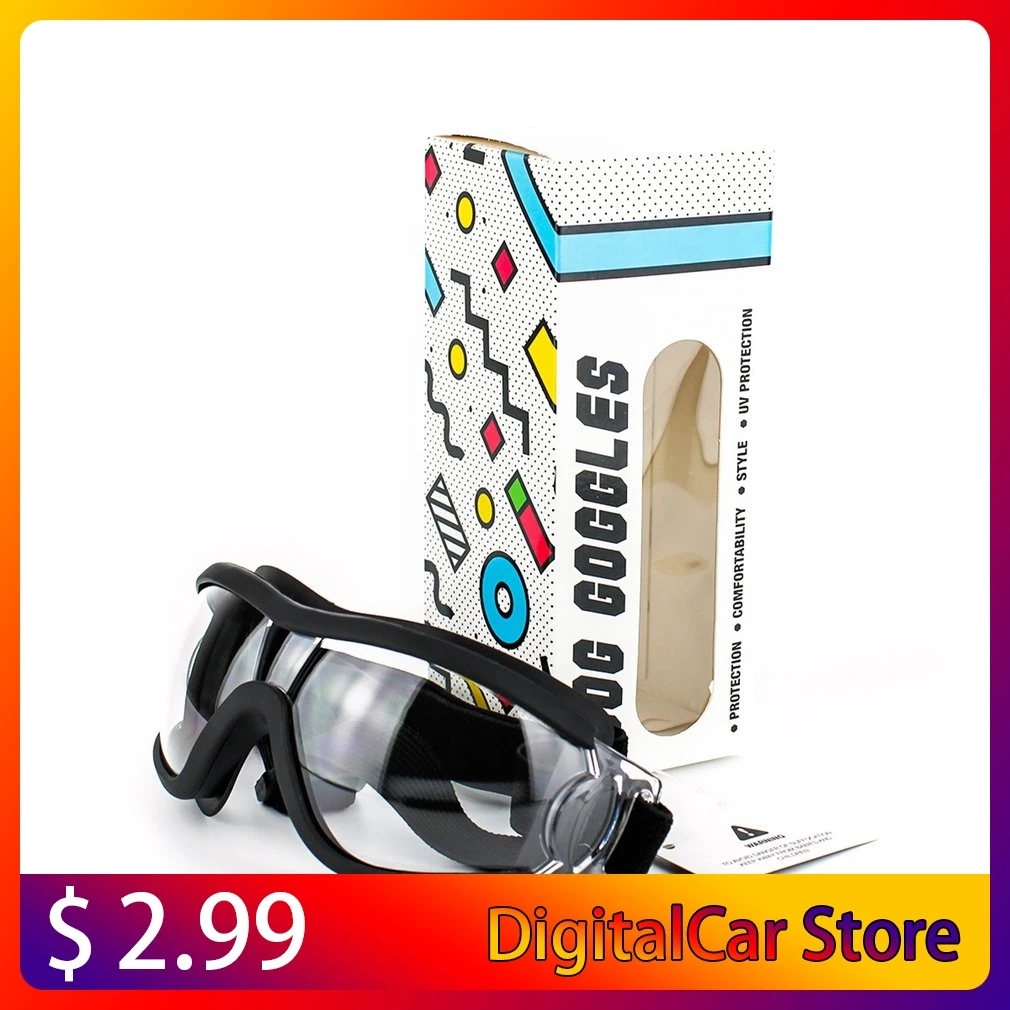 Pet Goggles Dog Supplies Transparent Dog Glasses Waterproof Windproof Snow Goggles Uv Big Dog Glasses
Pet Goggles Dog Supplies Transparent Dog Glasses Waterproof Windproof Snow Goggles Uv Big Dog Glasses