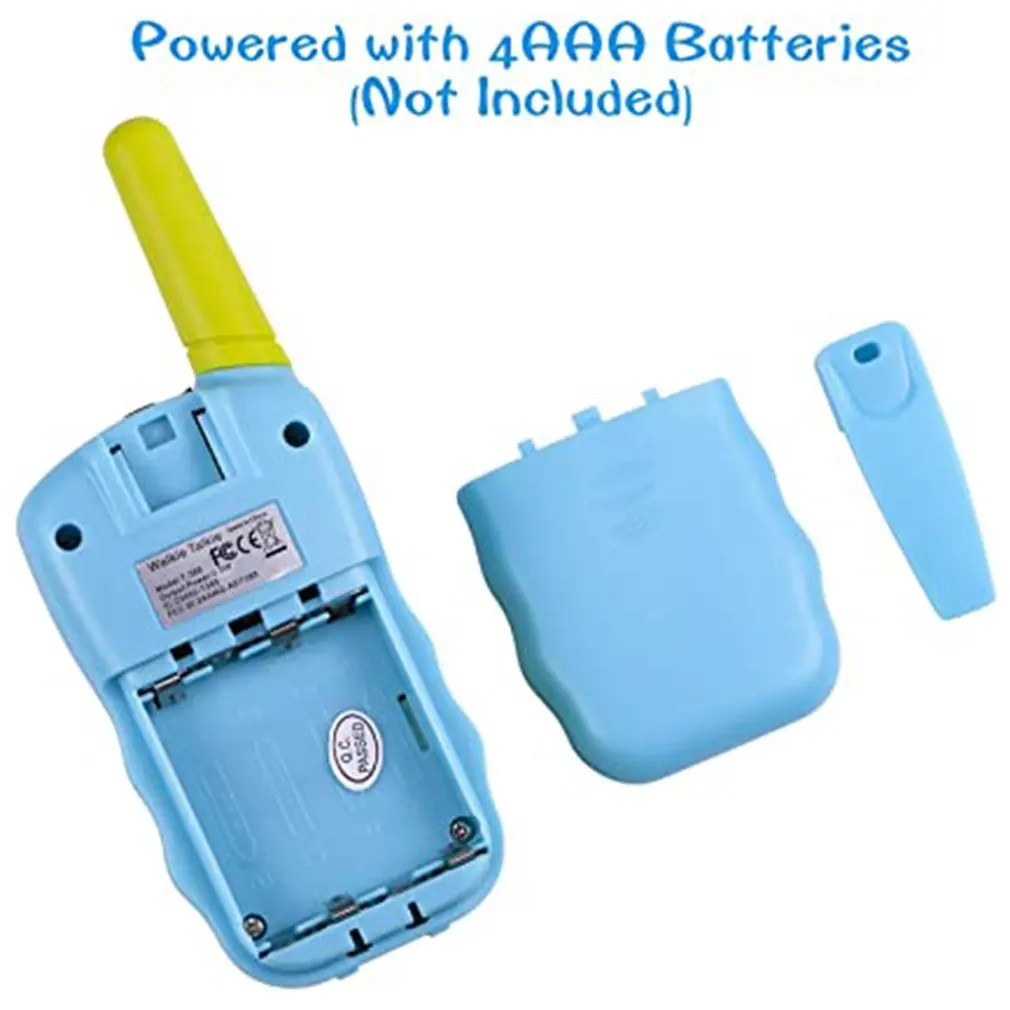 1 Pair T388 Kids Walkie Talkie 8 Channels LCD VOX Screen Long Distance 3KM For 3-12 Years Old Boys Or Girls
1 Pair T388 Kids Walkie Talkie 8 Channels LCD VOX Screen Long Distance 3KM For 3-12 Years Old Boys Or Girls
