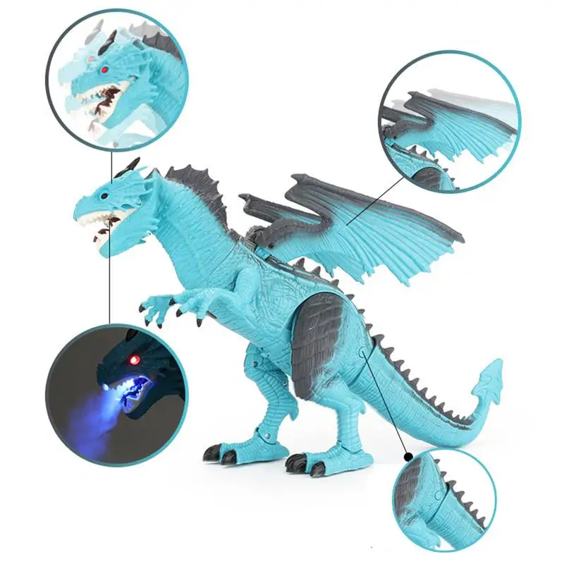 RC Dinosaur Remote Control Dragon Intelligent Real Life rc Animal Toy Spray Flame Dinobot Toys For Children Kids Gifts
RC Dinosaur Remote Control Dragon Intelligent Real Life rc Animal Toy Spray Flame Dinobot Toys For Children Kids Gifts
