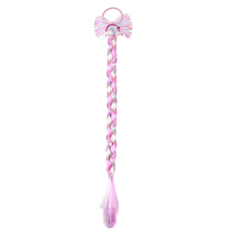 Girls Wig Twist Braid Elastic Hair Bands Scrunchies Children Fake Rubber Band Ponytail Holder Headwear Cosplay Hair Accessories
Girls Wig Twist Braid Elastic Hair Bands Scrunchies Children Fake Rubber Band Ponytail Holder Headwear Cosplay Hair Accessories