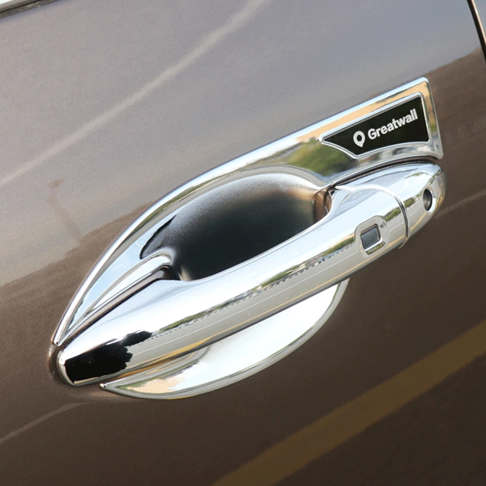 Black Chrome for Great Wall Cannon GWM Poer Ute 2021 2022 Accessories Car Side door handle decor sticker Cover moulding
Black Chrome for Great Wall Cannon GWM Poer Ute 2021 2022 Accessories Car Side door handle decor sticker Cover moulding