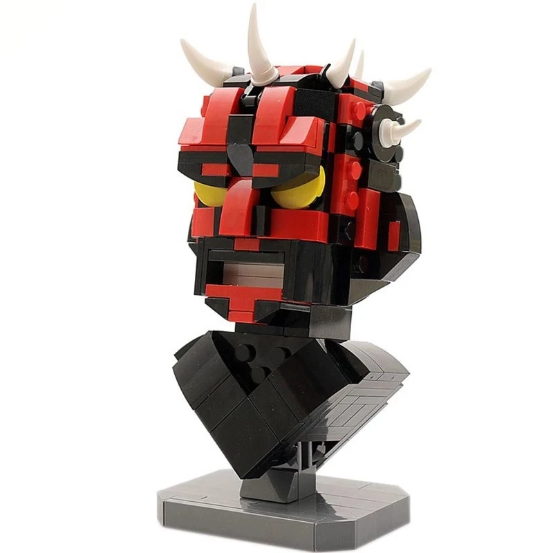 MOC 12474 Star Series Wars Darthed Maules bust Movie Series Building Blocks Bricks Compatible Toys Model Children kids Gift
MOC 12474 Star Series Wars Darthed Maules bust Movie Series Building Blocks Bricks Compatible Toys Model Children kids Gift