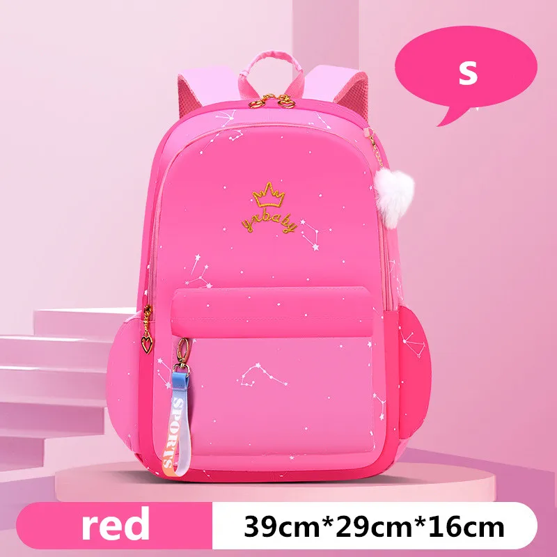 Children School Bags for Girls Kids Satchel Primary Orthopedic school backpacks princess Backpack schoolbag sac Mochila Infantil | Багаж и