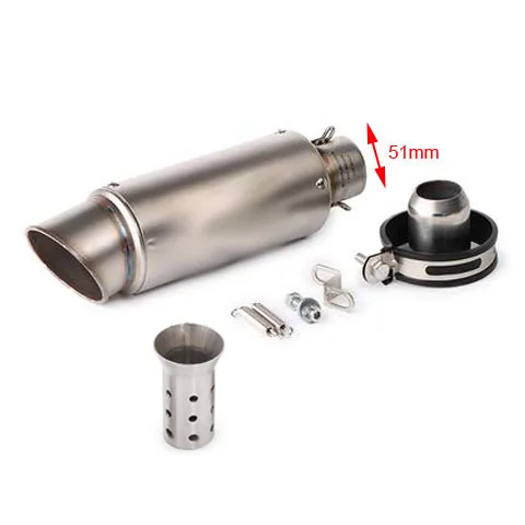 51mm Motorcycle Exhaust Full System Racing Modified Front link Header Pipe Escape Moto For YZF R3 R25 2014 2015 2016 2017 2018
51mm Motorcycle Exhaust Full System Racing Modified Front link Header Pipe Escape Moto For YZF R3 R25 2014 2015 2016 2017 2018