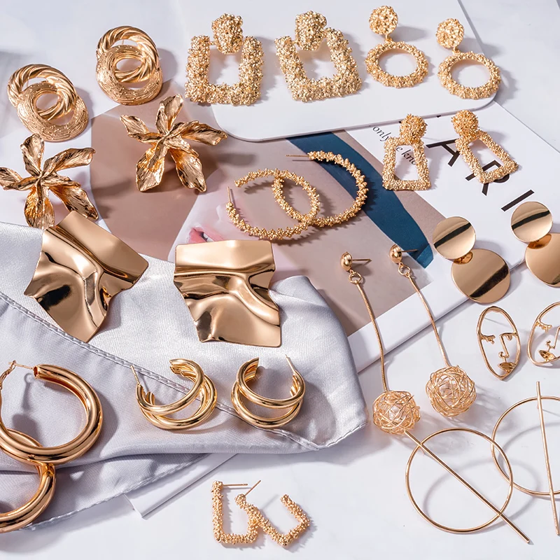 Fashion Statement Earring Geometric Large Earrings For Women Hanging Dangle Earrings Drop Earrings 2020 New Trend Female Jewelry
Fashion Statement Earring Geometric Large Earrings For Women Hanging Dangle Earrings Drop Earrings 2020 New Trend Female Jewelry