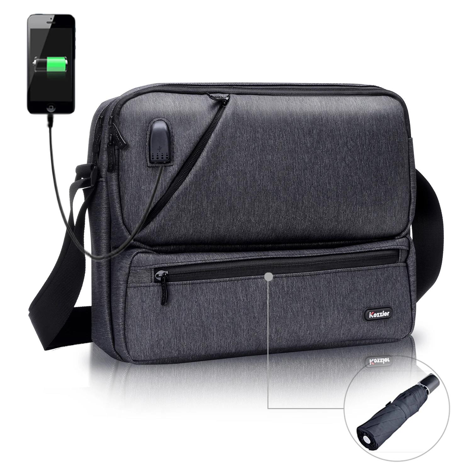 Multipurpose/Multi-Space Crossbody Bags Electronic Accessories Organizer Storage Sling Messenger Bag for iPad,Umbrella,phone
Multipurpose/Multi-Space Crossbody Bags Electronic Accessories Organizer Storage Sling Messenger Bag for iPad,Umbrella,phone