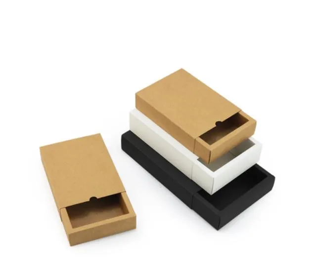 10pcs Black kraft gift packaging cardboard box black packing gift box white paper drawer box wedding favor delicate drawer box
10pcs Black kraft gift packaging cardboard box black packing gift box white paper drawer box wedding favor delicate drawer box
