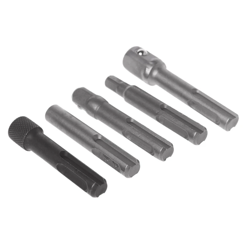 RipengPI Drill Connect Rod Socket Bar, 5Pcs SDS Plus 1/4 Hex Socket Driver Hammer Drill Bit Chuck Adaptor Bar Kit Set
RipengPI Drill Connect Rod Socket Bar, 5Pcs SDS Plus 1/4 Hex Socket Driver Hammer Drill Bit Chuck Adaptor Bar Kit Set