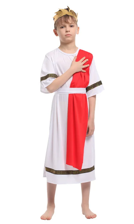 Halloween Children's Performance Costume Toddler Egyptian Prince Flower Girl Dress Cos Pharaoh Costume
Halloween Children's Performance Costume Toddler Egyptian Prince Flower Girl Dress Cos Pharaoh Costume