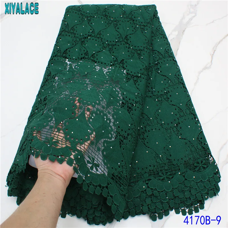 Французская зеленая гипюровая кружевная ткань высокого качества, нигерийская кружевная ткань, африканская кружевная ткань с камнями для п... 
Французская зеленая гипюровая кружевная ткань высокого качества, нигерийская кружевная ткань, африканская кружевная ткань с камнями для п...