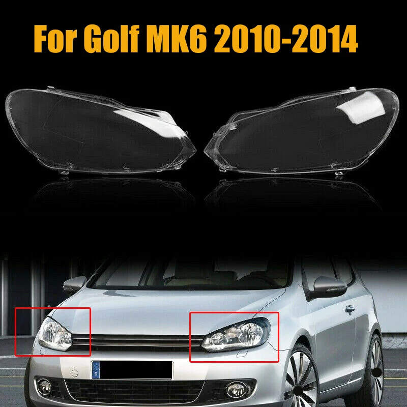 for Golf 6 -MK6 2010-2014 Car Headlight Cover Clear Lens Headlamp Lampshade Shell
for Golf 6 -MK6 2010-2014 Car Headlight Cover Clear Lens Headlamp Lampshade Shell