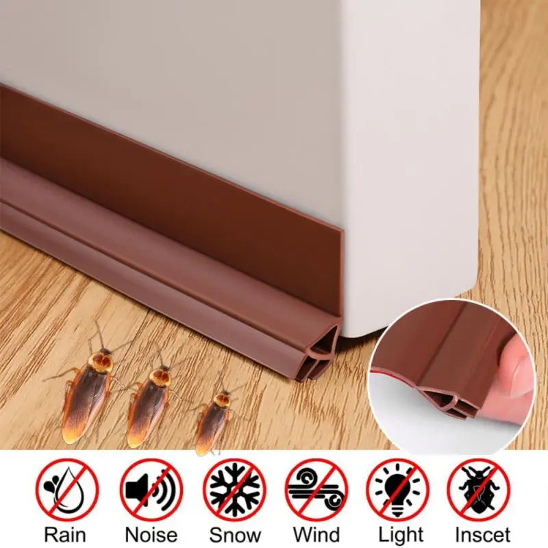 93cm Door Bottom Sealing Strip Under Door Draft Stopper Home Dorm Bedroom Sound Proof Noise Reduction Door PVC Draft Stoppers
93cm Door Bottom Sealing Strip Under Door Draft Stopper Home Dorm Bedroom Sound Proof Noise Reduction Door PVC Draft Stoppers