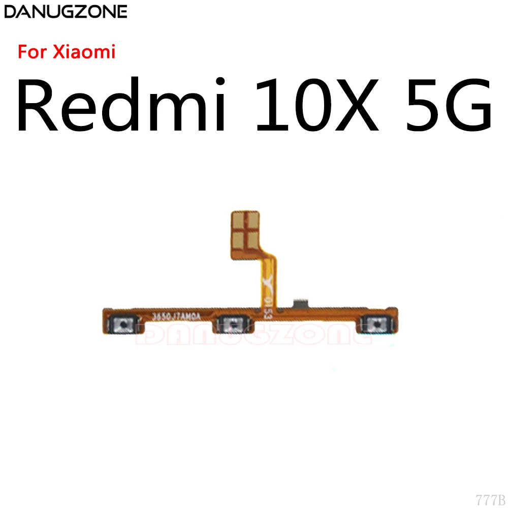 10PCS/Lot For Xiaomi Redmi 10X 4G 5G Power Button Switch Volume Button Mute On / Off Flex Cable
10PCS/Lot For Xiaomi Redmi 10X 4G 5G Power Button Switch Volume Button Mute On / Off Flex Cable
